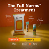 Norms Full Hemorrhoid Treatment Bundle (Cream, Wipes & Spray)