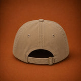 Norms Classic Dad Hat – Cream | Washed Cotton Strapback Cap
